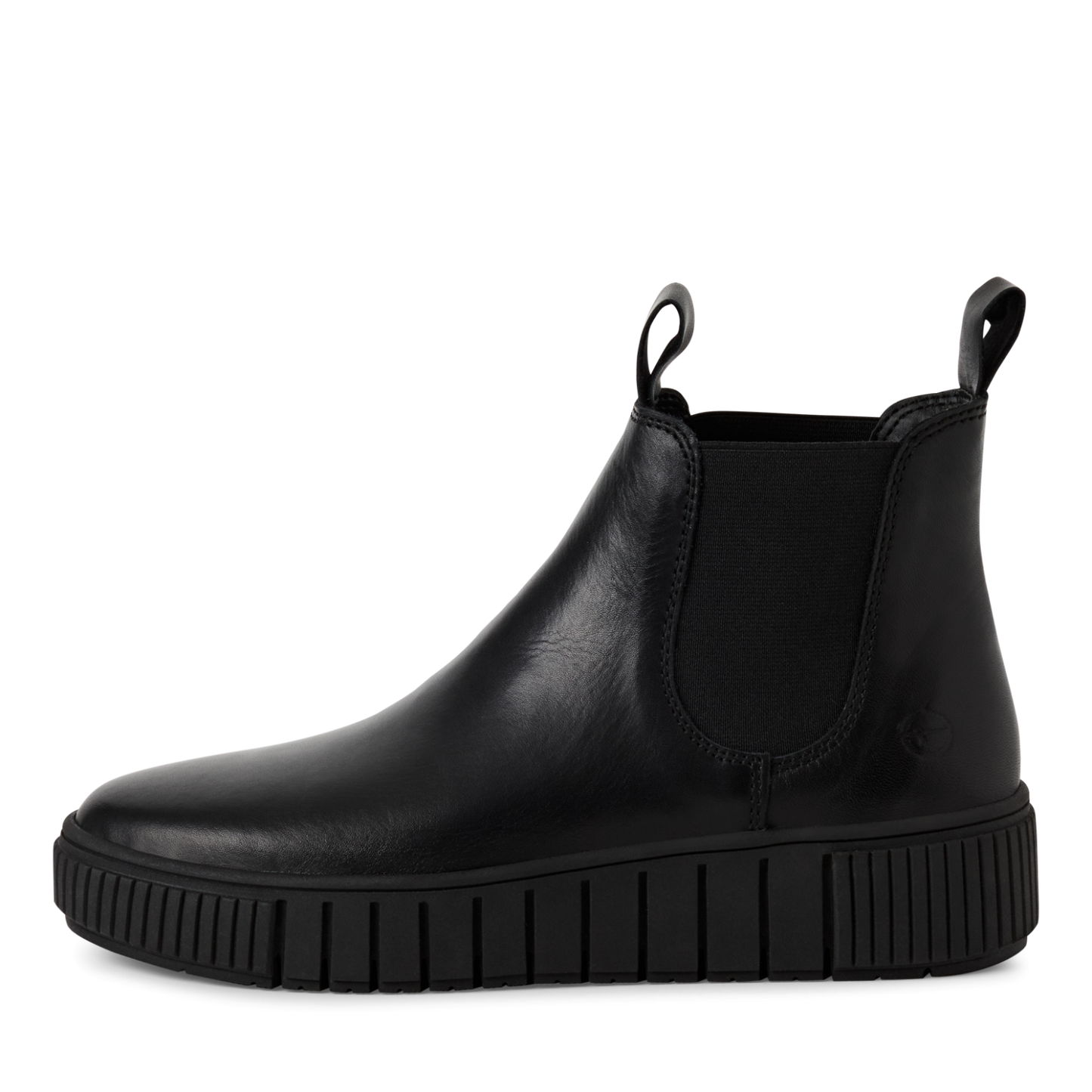 Tamaris Chelsea Boot – Udskiftelig Indersål & Grov Sål – Sort (1-25403-43-003)