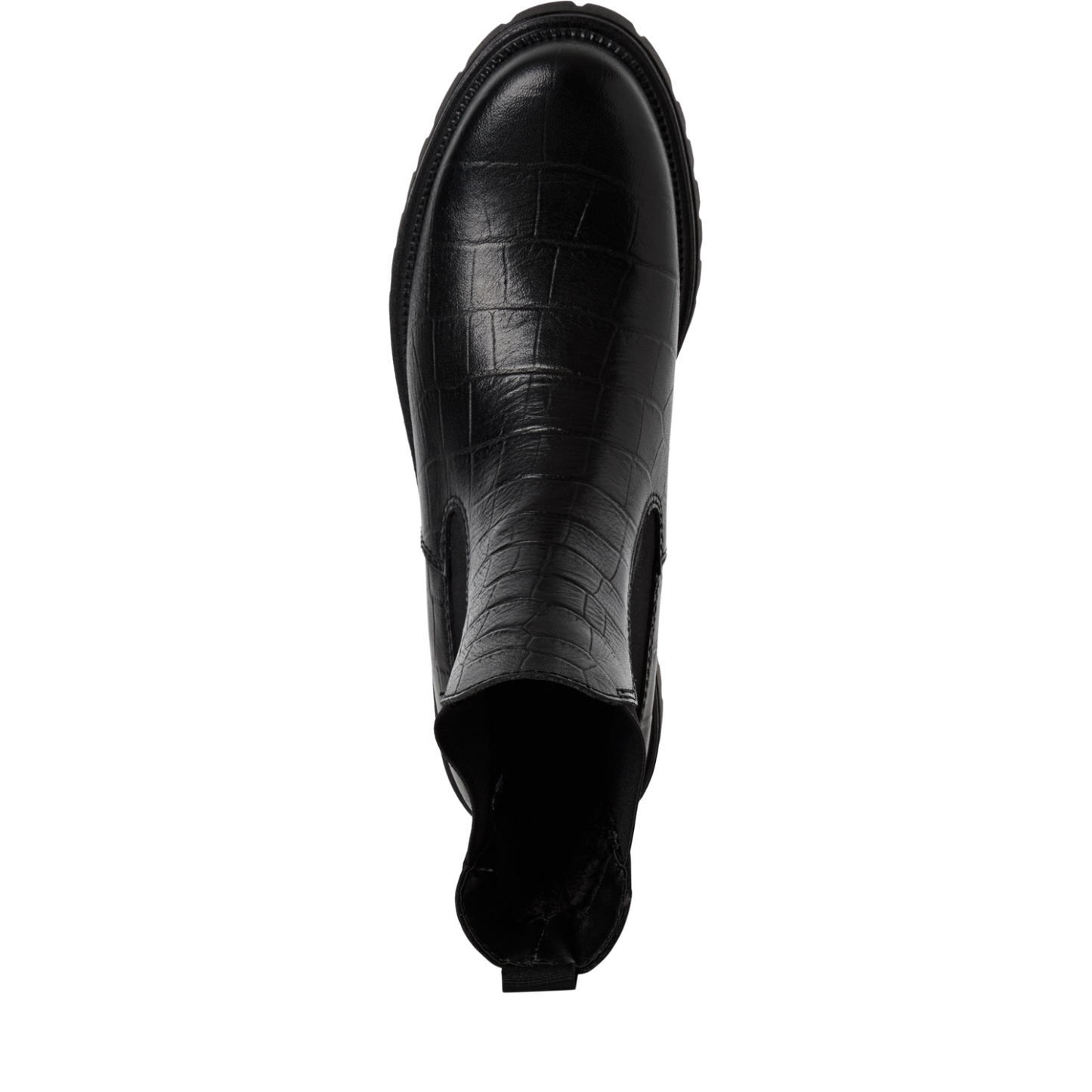 Tamaris Chelsea Boot i skind – Touchit Komfort – Sort (1-25427-41-028)