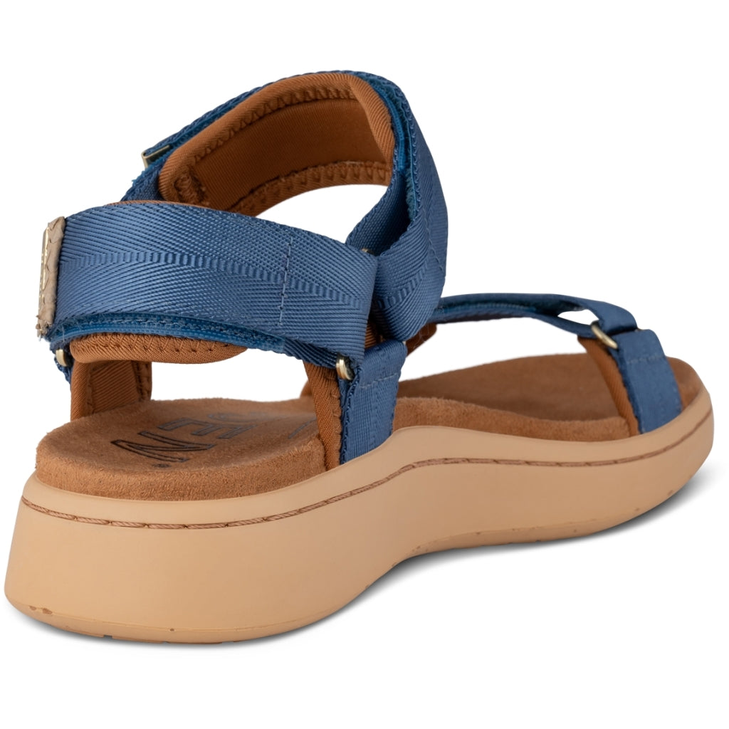 WODEN WL926-187 Old Denim – Komfortabel og stilren hverdagssko