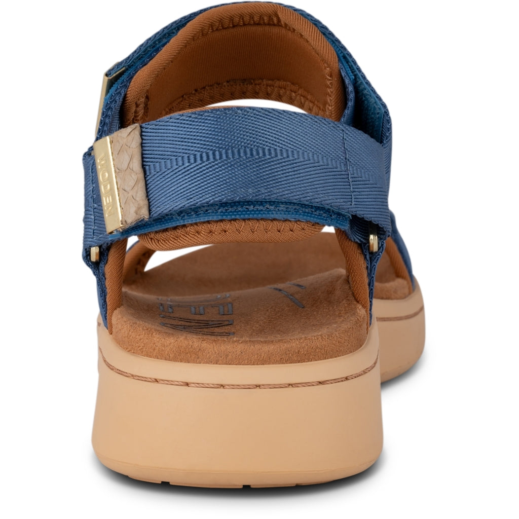 WODEN WL926-187 Old Denim – Komfortabel og stilren hverdagssko