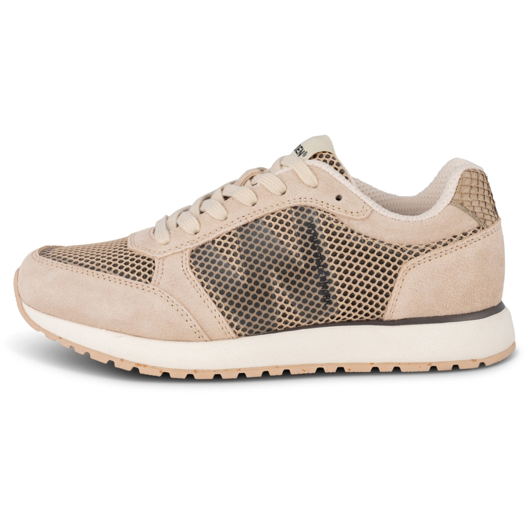 WODEN WL712-852 Coffee Cream – Stilren og komfortabel hverdagssko