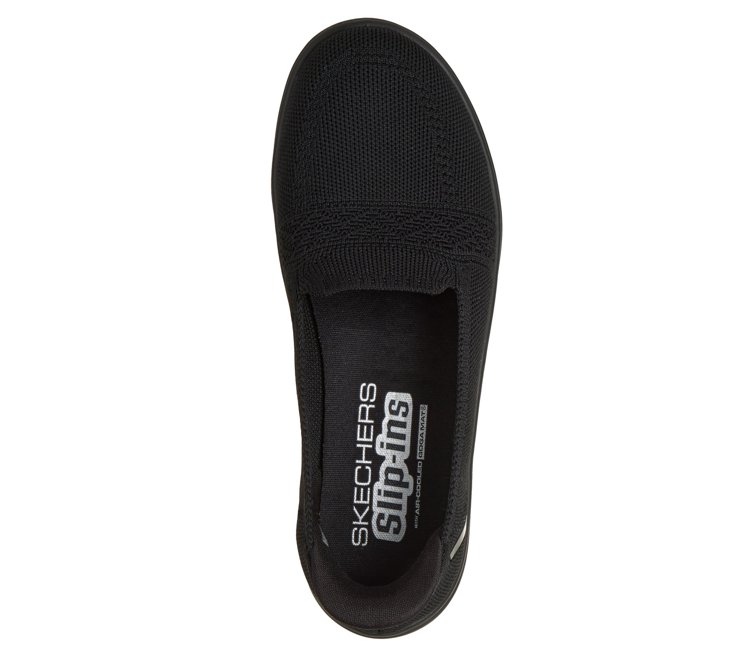 Skechers Ballerina Slip-Ins Sort – 138435/BBK