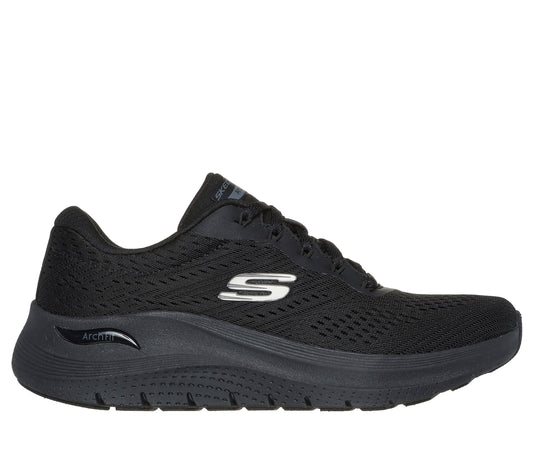 Skechers Arch Fit 150051BBK Sort – Komfortabel hverdagssko med svangstøtte