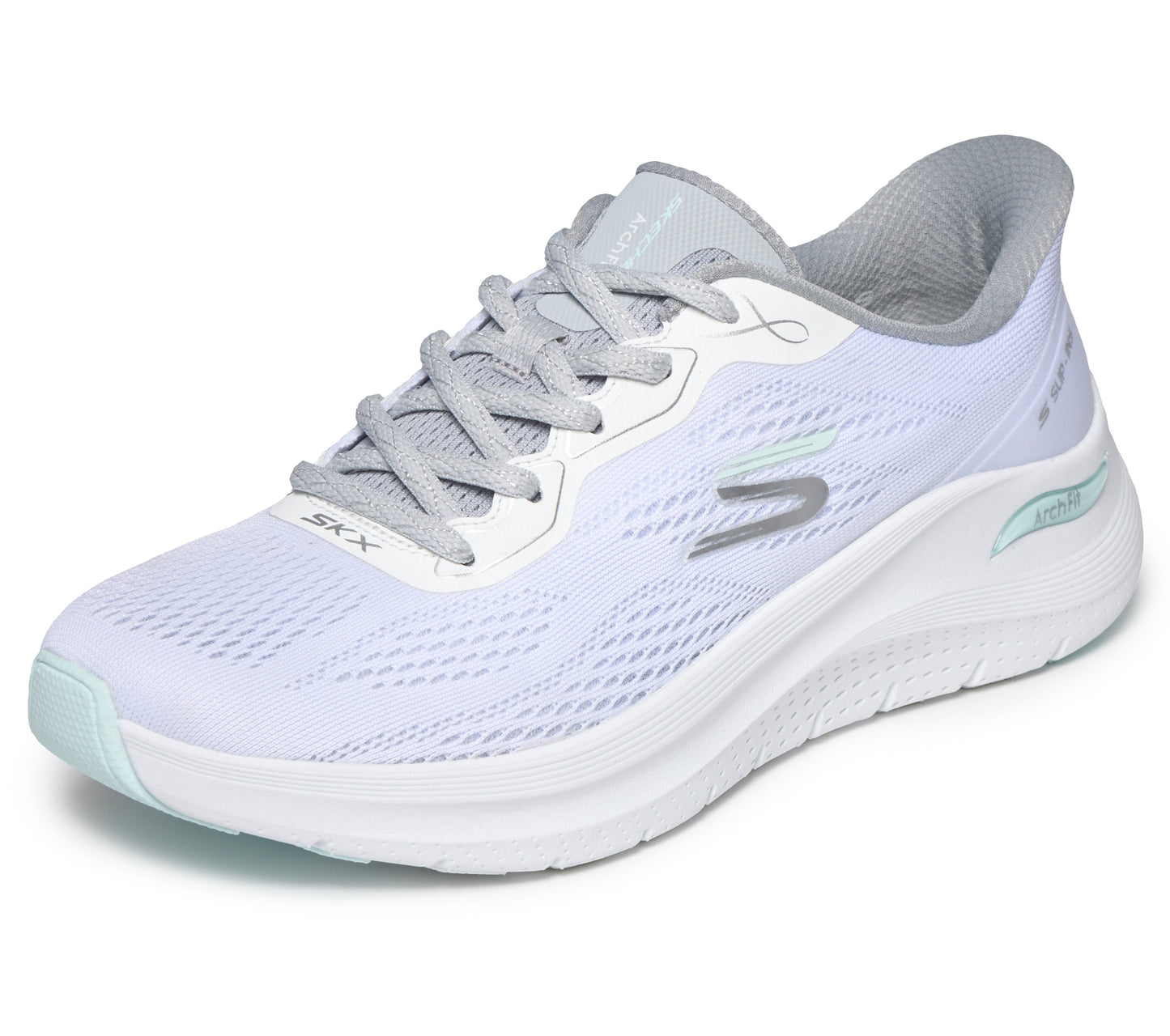 Skechers Arch Fit 2.0 Slip-Ins Hvid – 150338-WHT