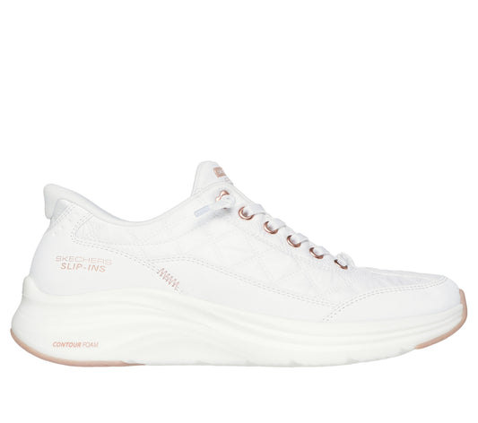 Skechers Slip-Ins Cozy Fit Hvid – 150413-WTRG