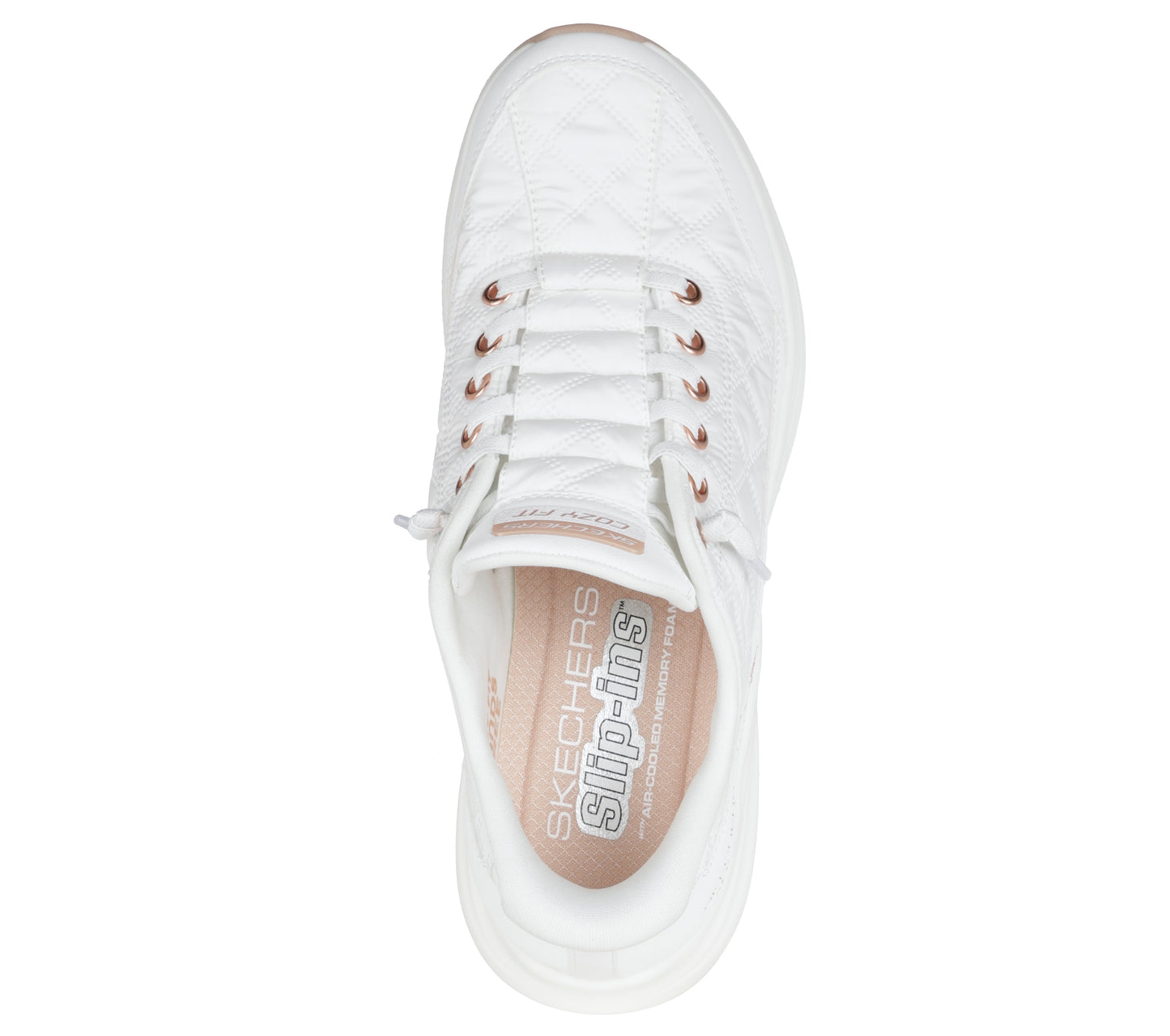 Skechers Slip-Ins Cozy Fit Hvid – 150413-WTRG