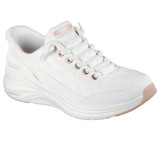 Skechers Slip-Ins Cozy Fit Hvid – 150413-WTRG
