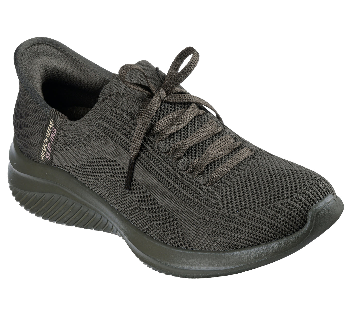 Skechers Slip-ins: Ultra Flex 3.0 - Pure Color Dame – Olive (150447OLV)