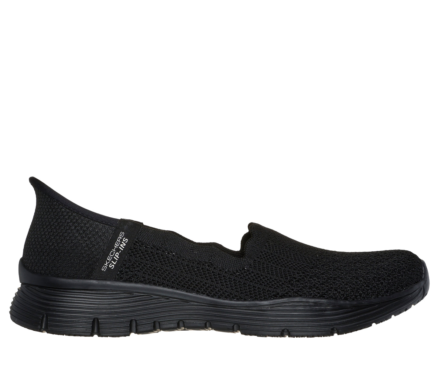 Skechers Slip-ins: Seager - Believe It Dame Ballerina – Sort (158980BBK)