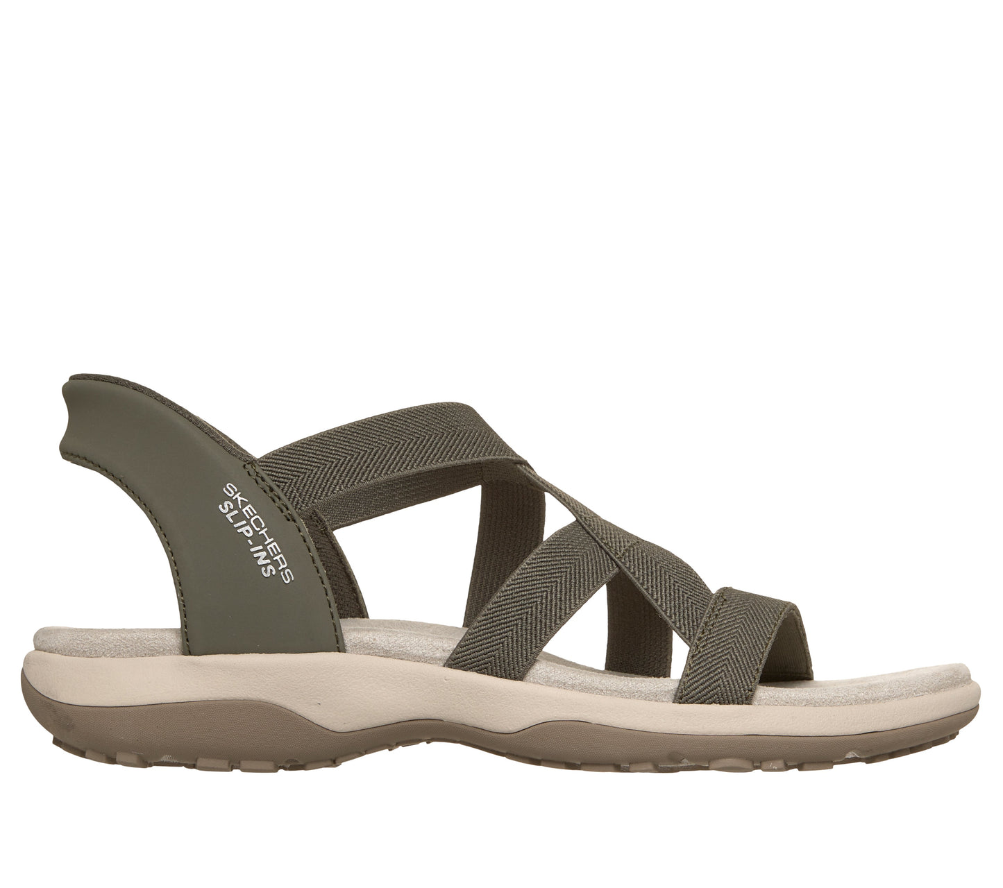 Skechers Slip-Ins Oliven – 163460/OLV