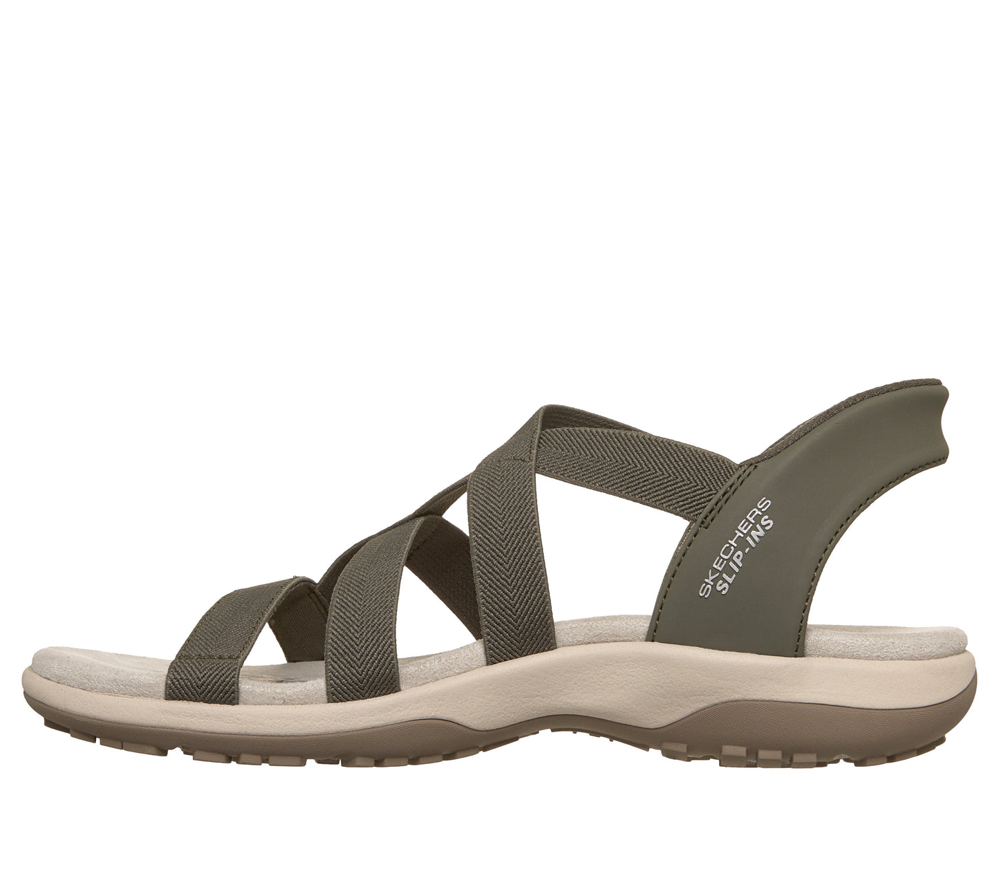 Skechers Slip-Ins Oliven – 163460/OLV
