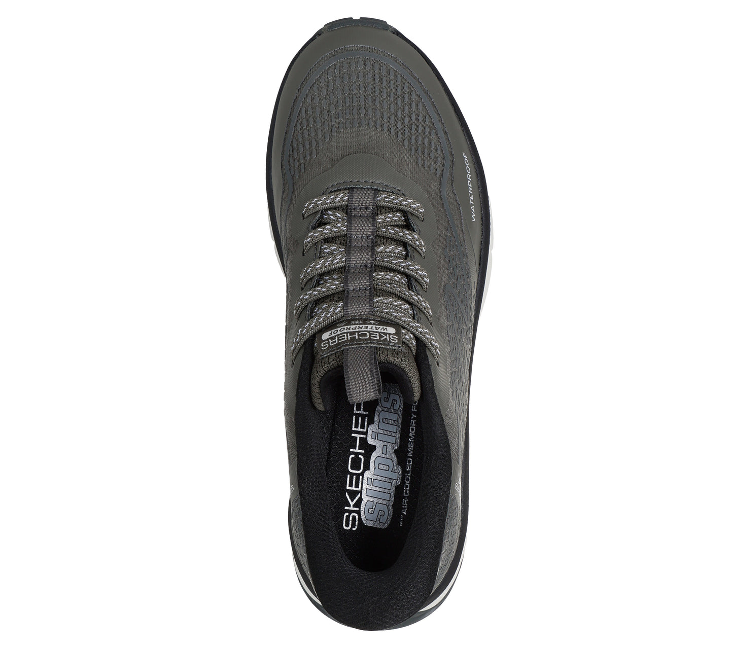 Skechers Slip-ins: Switch Back - Mist Vandtæt Sko Dame – Olive (180257OLBK)