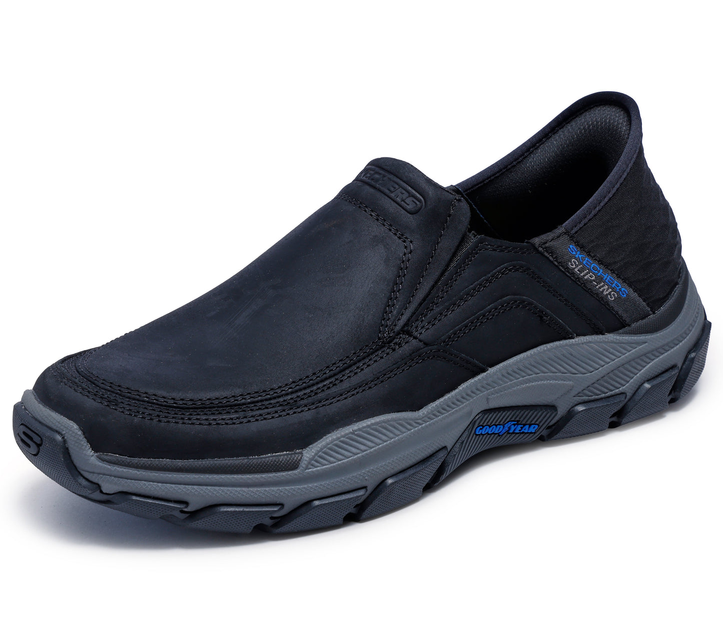 Skechers Relaxed Fit Slip-ins Respected Elgin Herre – Sort (204810BLK)