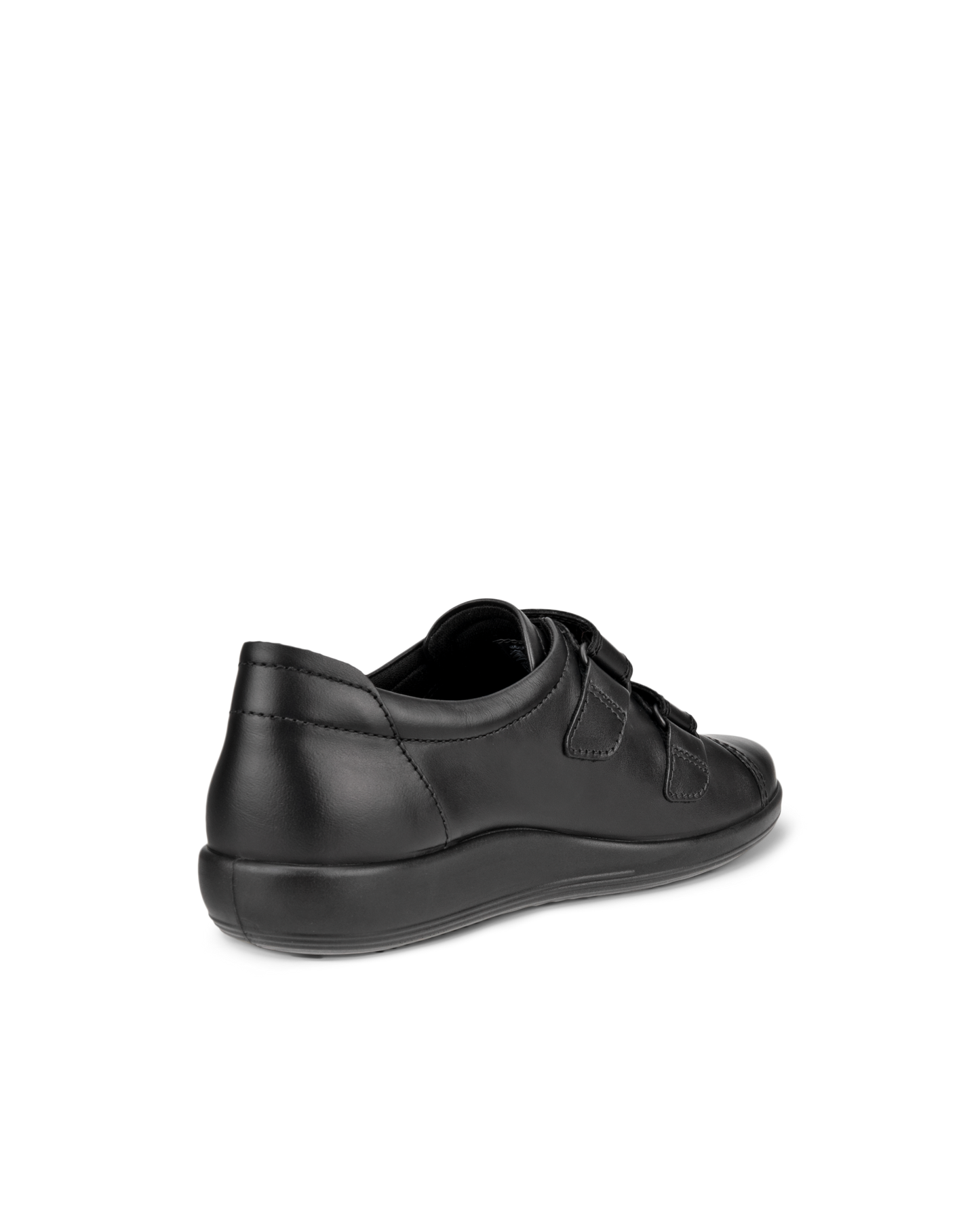 ECCO SOFT 2.0 – Elegant sko i full-grain læder med klassisk retrolook