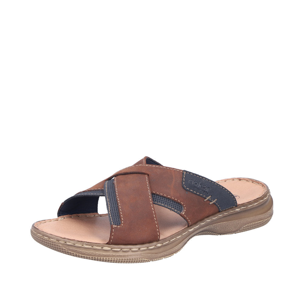 Rieker 21493/22 – Komfortabel Herresandal med Justerbar Pasform