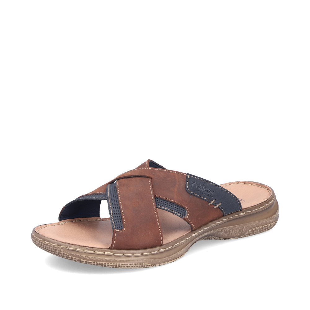 Rieker 21493/22 – Komfortabel Herresandal med Justerbar Pasform