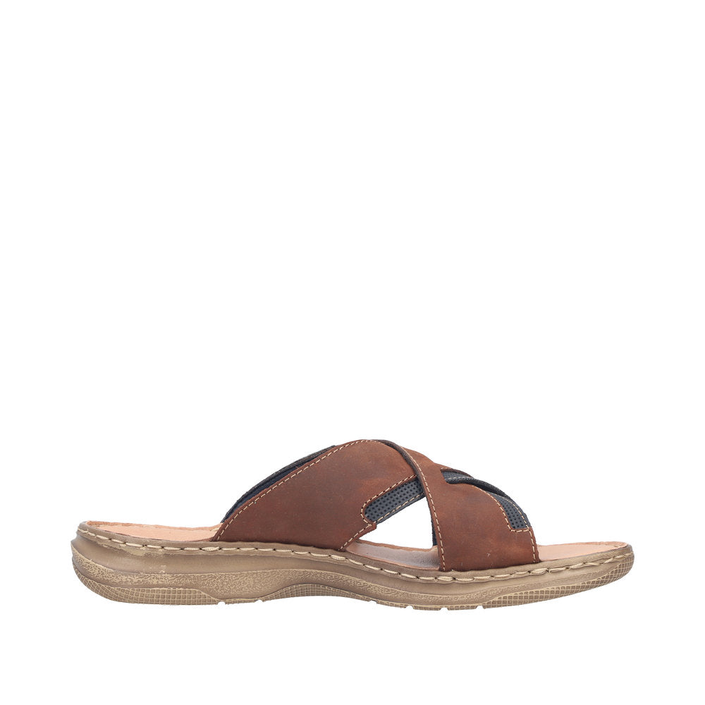 Rieker 21493/22 – Komfortabel Herresandal med Justerbar Pasform