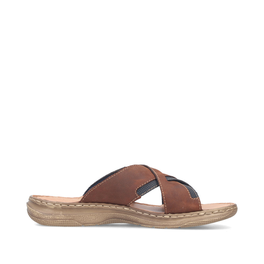 Rieker 21493/22 – Komfortabel Herresandal med Justerbar Pasform