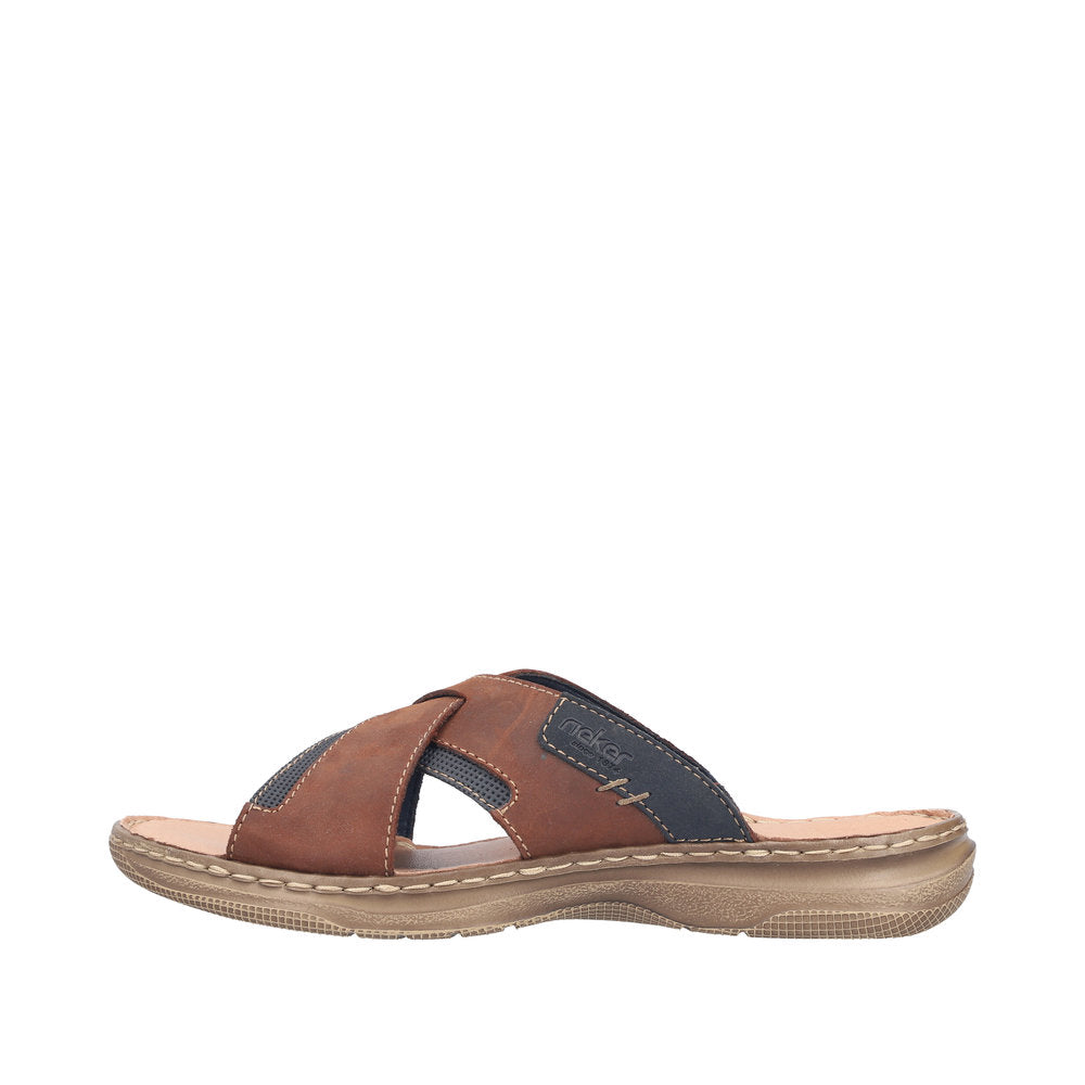 Rieker 21493/22 – Komfortabel Herresandal med Justerbar Pasform