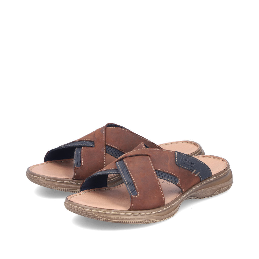 Rieker 21493/22 – Komfortabel Herresandal med Justerbar Pasform