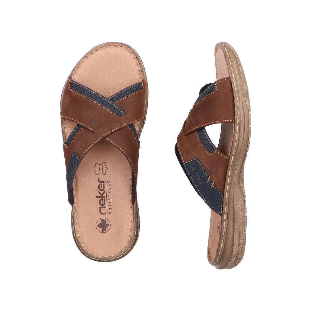 Rieker 21493/22 – Komfortabel Herresandal med Justerbar Pasform