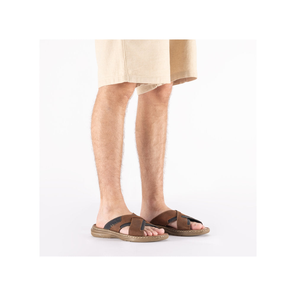 Rieker 21493/22 – Komfortabel Herresandal med Justerbar Pasform
