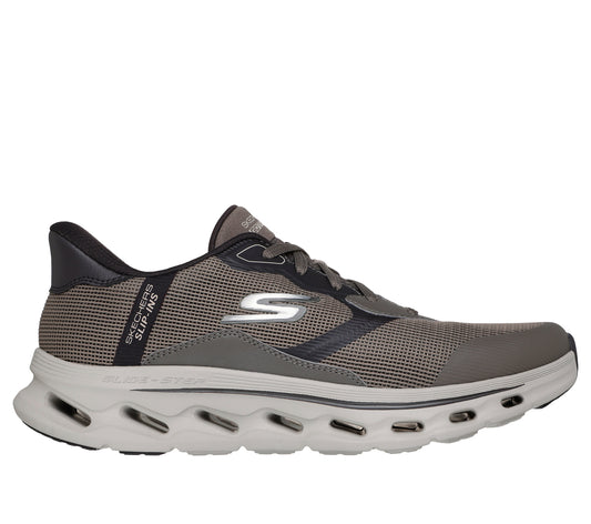 Skechers Slip-ins GO WALK Glide-Step 2.0 Zac Atletiske Sko Herre – Brun (216660DKTP)