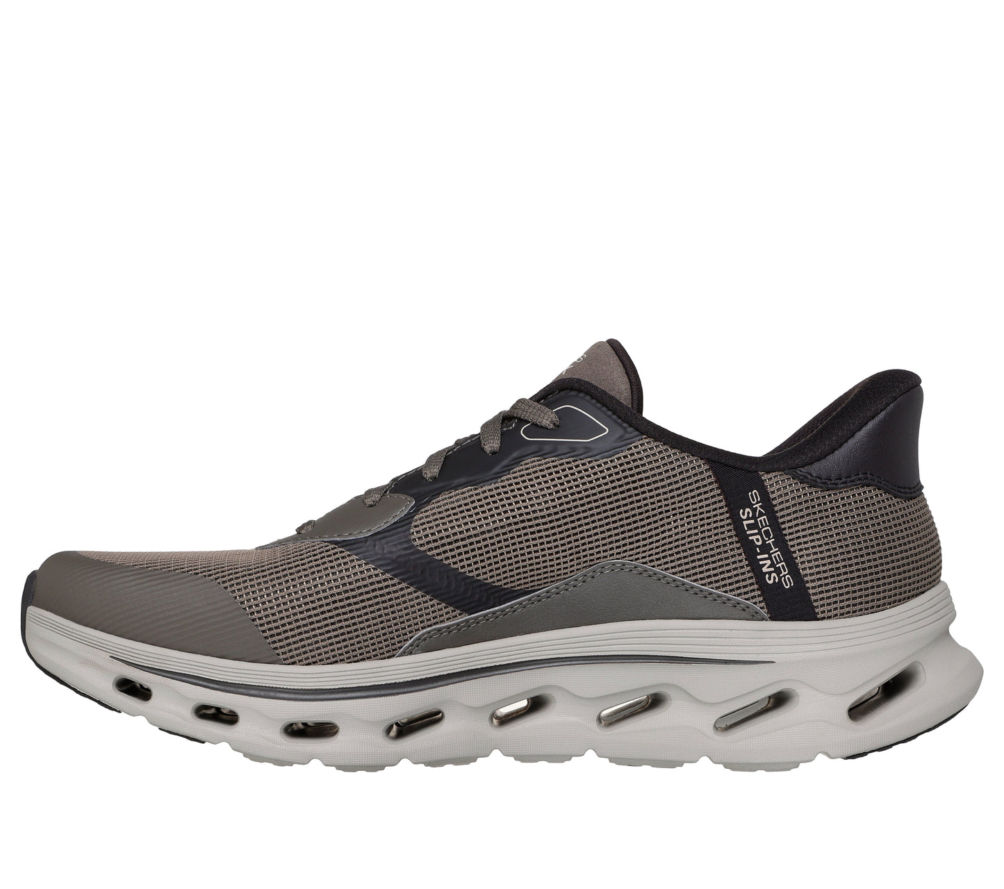 Skechers Slip-ins GO WALK Glide-Step 2.0 Zac Atletiske Sko Herre – Brun (216660DKTP)