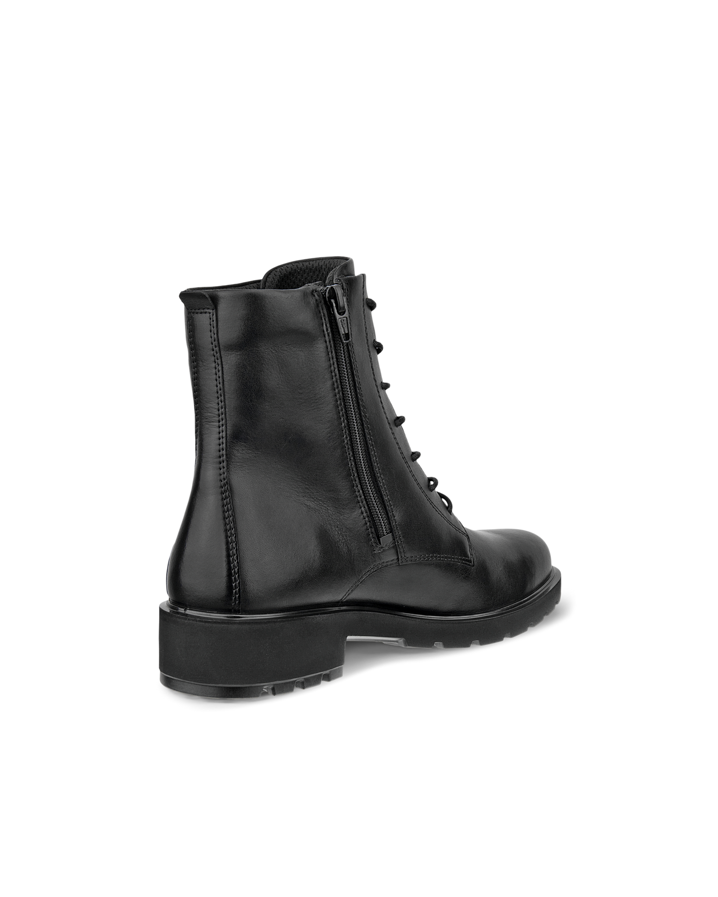 ECCO METROPOLE VIENNA – Elegant damestøvle med snørelukning og praktisk lynlås