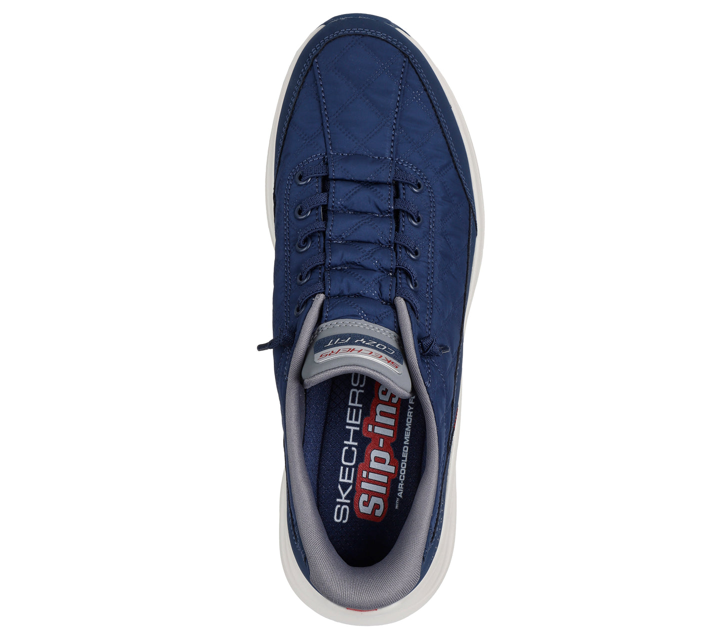 Skechers Cozy Fit Slip-Ins Navy/Grå – 232619-NVGY