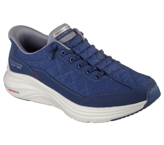 Skechers Cozy Fit Slip-Ins Navy/Grå – 232619-NVGY
