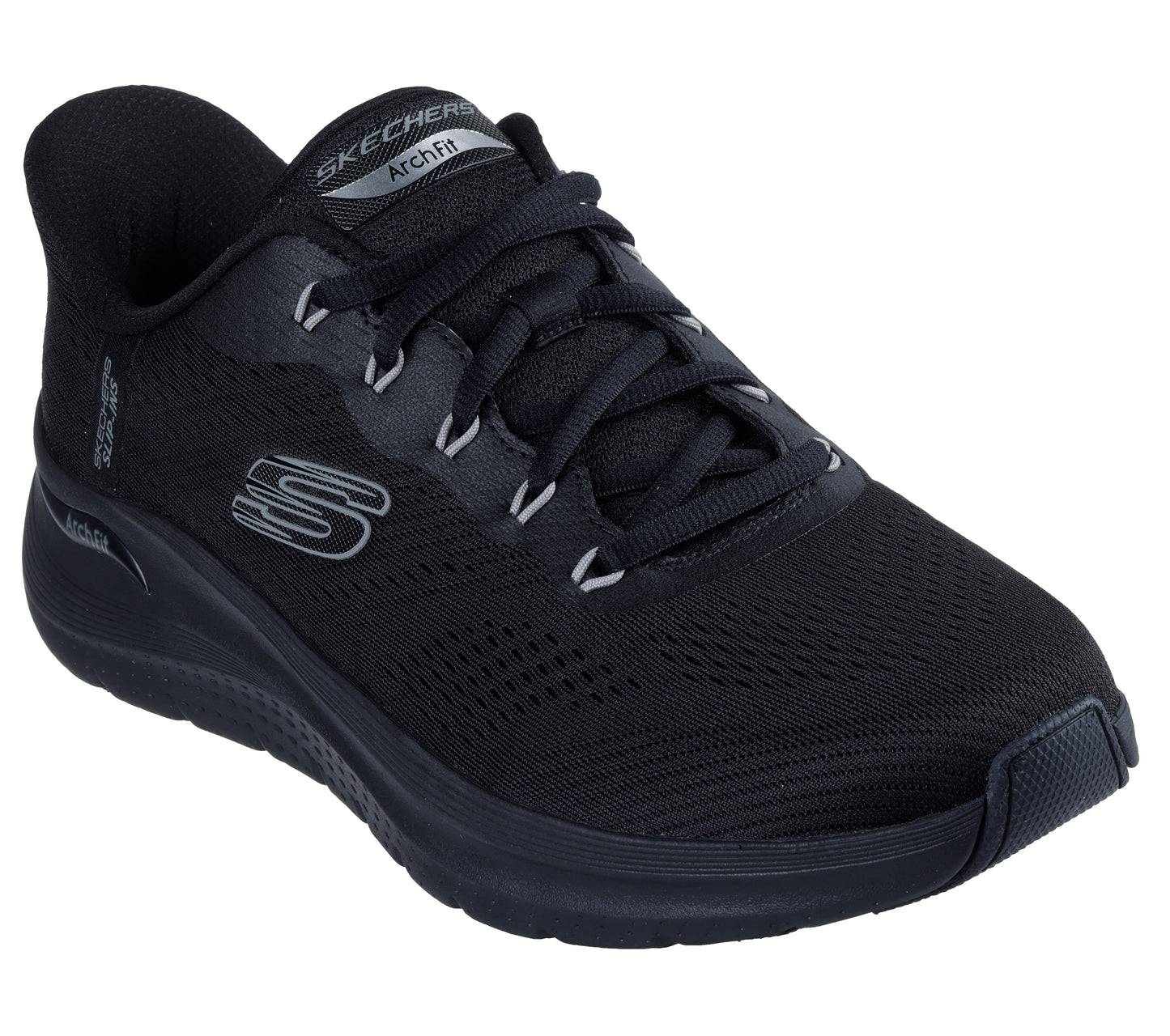 Skechers Slip-ins Arch Fit 2.0 Lestur Herre – Sort (232712BBK)
