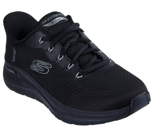 Skechers Slip-ins Arch Fit 2.0 Lestur Herre – Sort (232712BBK)