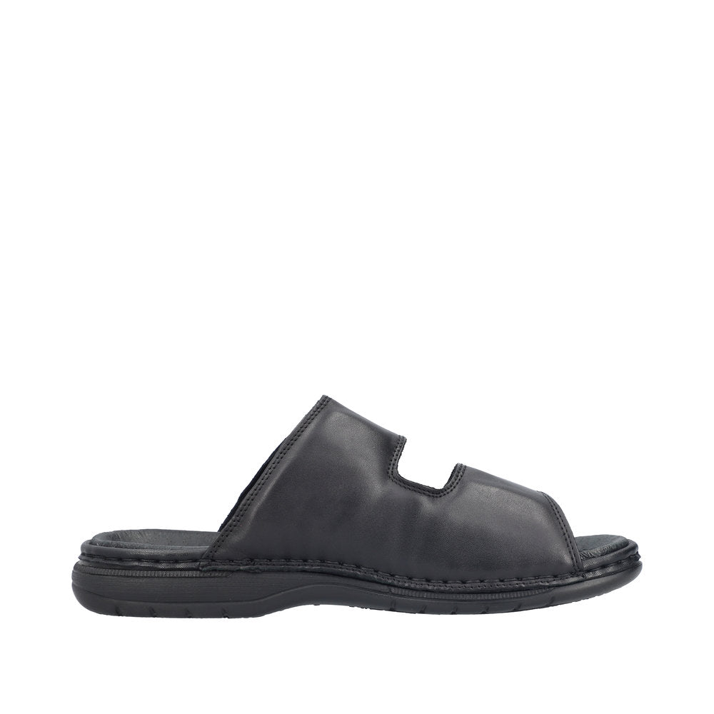Rieker Herresandal 25590/00 Sort – Komfortabel og Let Sandal