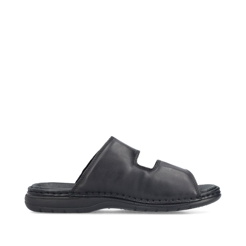 Rieker Herresandal 25590/00 Sort – Komfortabel og Let Sandal