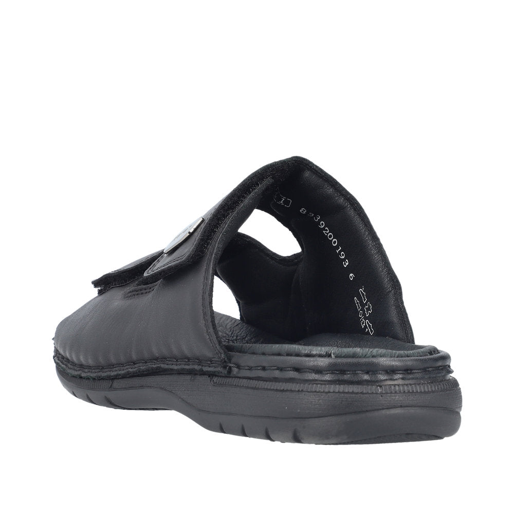 Rieker Herresandal 25590/00 Sort – Komfortabel og Let Sandal
