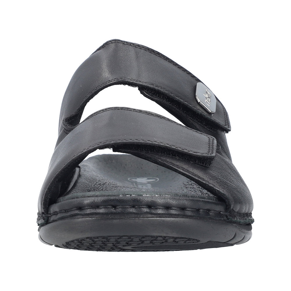 Rieker Herresandal 25590/00 Sort – Komfortabel og Let Sandal