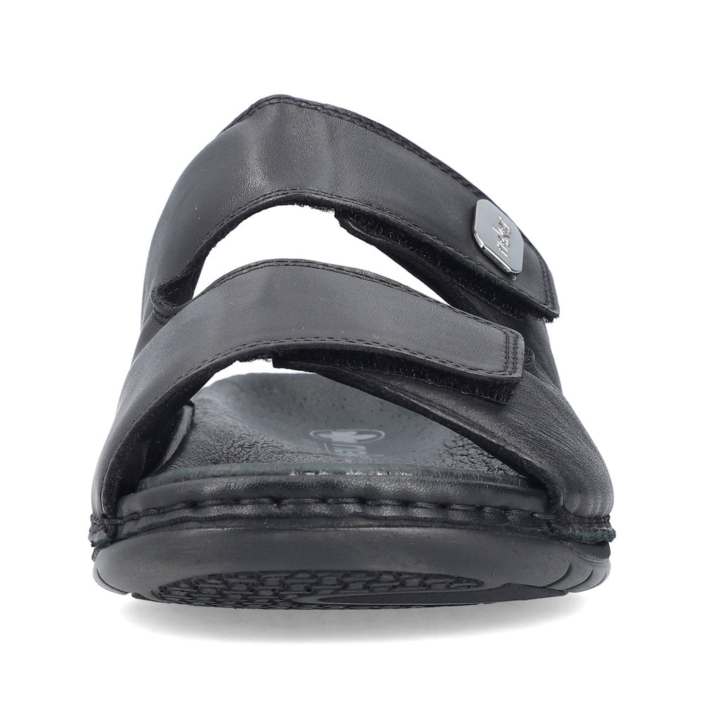 Rieker Herresandal 25590/00 Sort – Komfortabel og Let Sandal