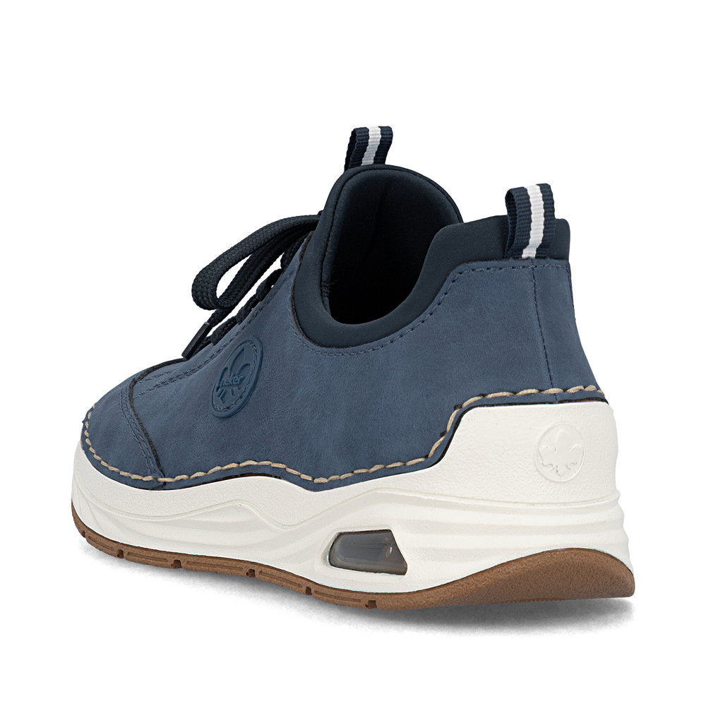 Rieker Sneaker Navy – Komfortabel hverdagssneaker i let design | 44562-14