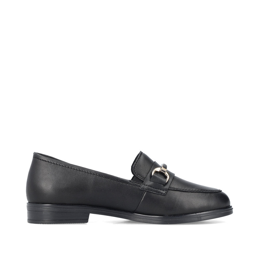Rieker Loafers Dame – Sort (Model 46262-01) | Klassisk og komfortabel