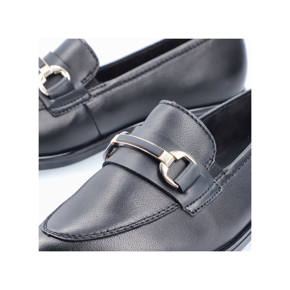 Rieker Loafers Dame – Sort (Model 46262-01) | Klassisk og komfortabel