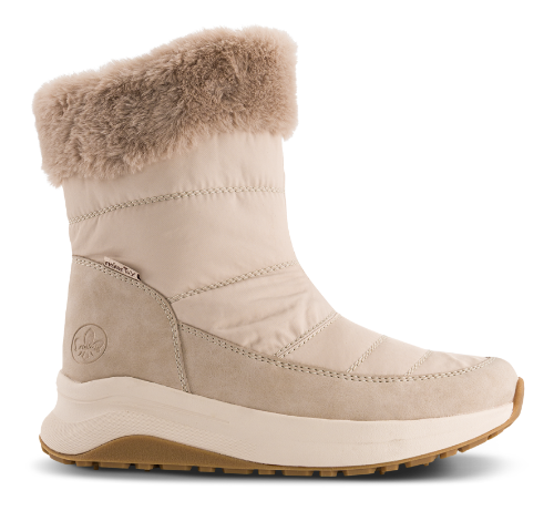 Rieker Vinterstøvle Med Foer i Beige – Z0983-60