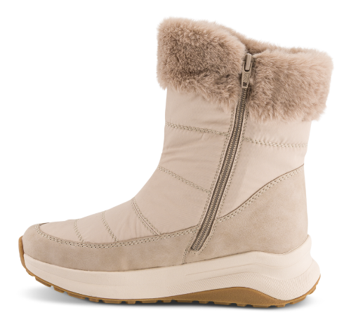 Rieker Vinterstøvle Med Foer i Beige – Z0983-60