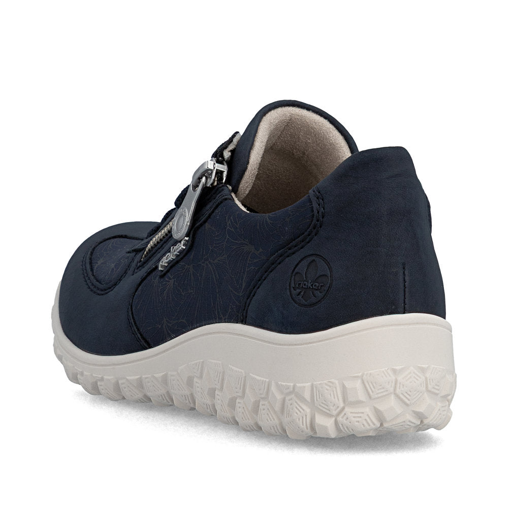 Rieker Sneakers Dame – Navy-Sort (Model 59501-14) | Komfortable og moderne