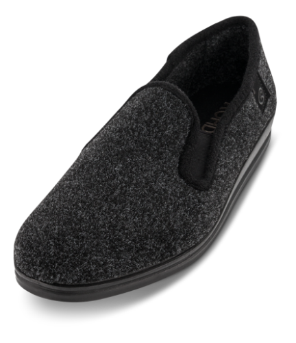 Rohde 2603 Filt Hjemmesko – Hælkappe og Elastik | Komfortabel og Fleksibel