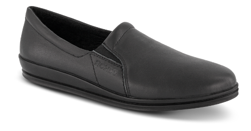 Rohde Lillestrom herrehjemmesko 2602 – bløde skindhjemmesko med elastikkile