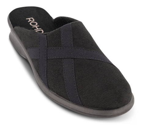 Rohde Farun damesko – bløde hjemmesko med mikrofiber og uld