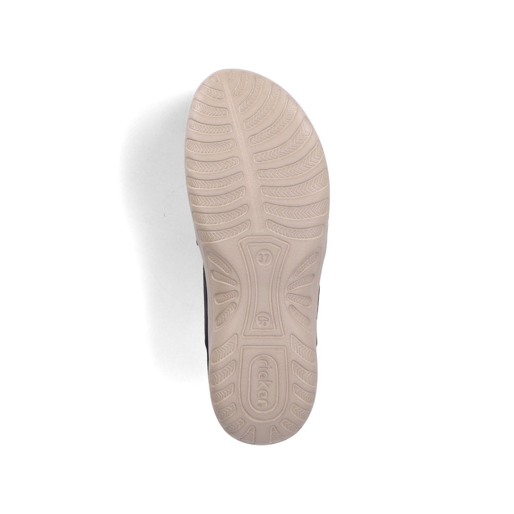 Rieker 64802/00 Sort – Komfortabel og Let Damesandal
