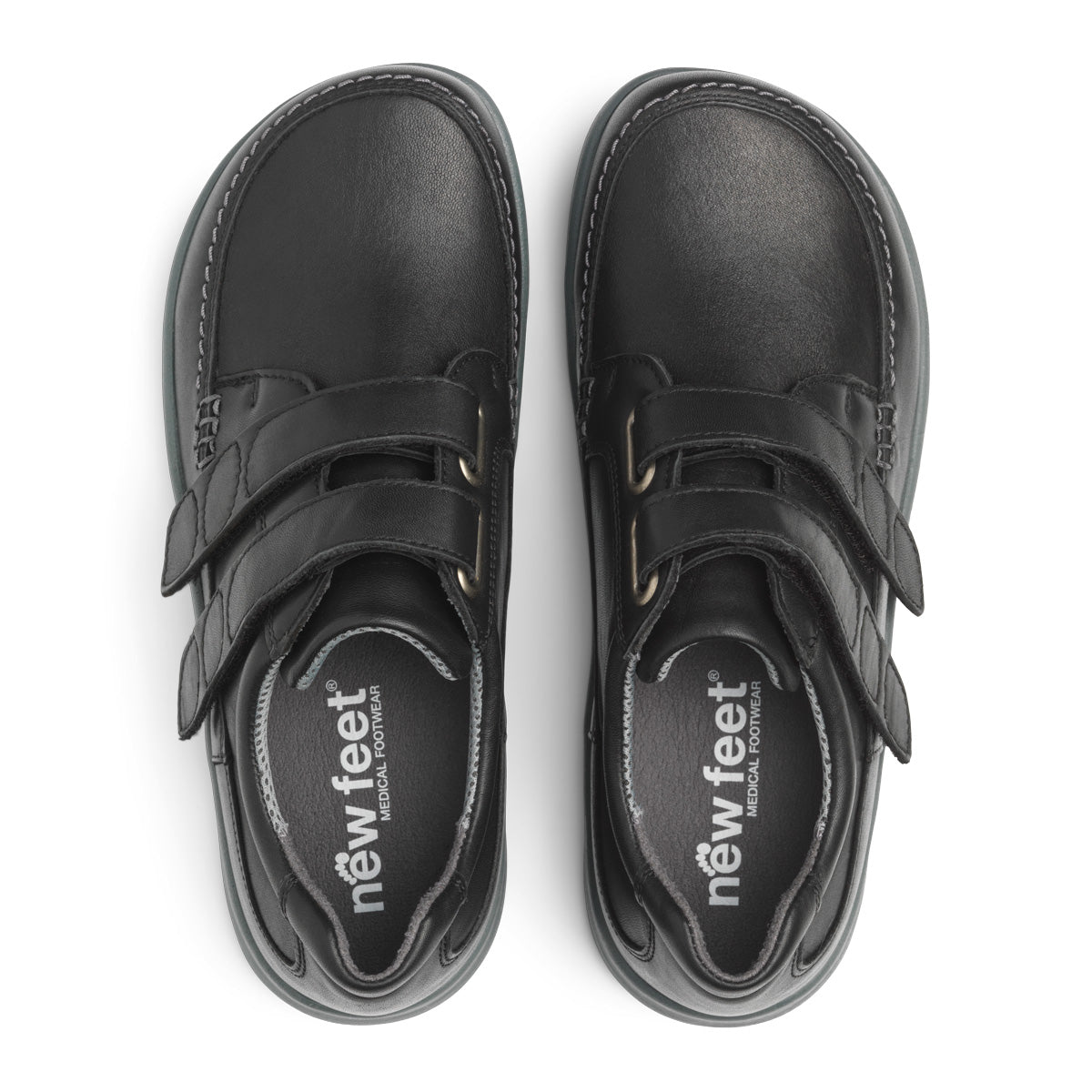 New Feet Klassisk Velcrosko – OrthoStretch® – Wide – Art. Nr. 92-99-210