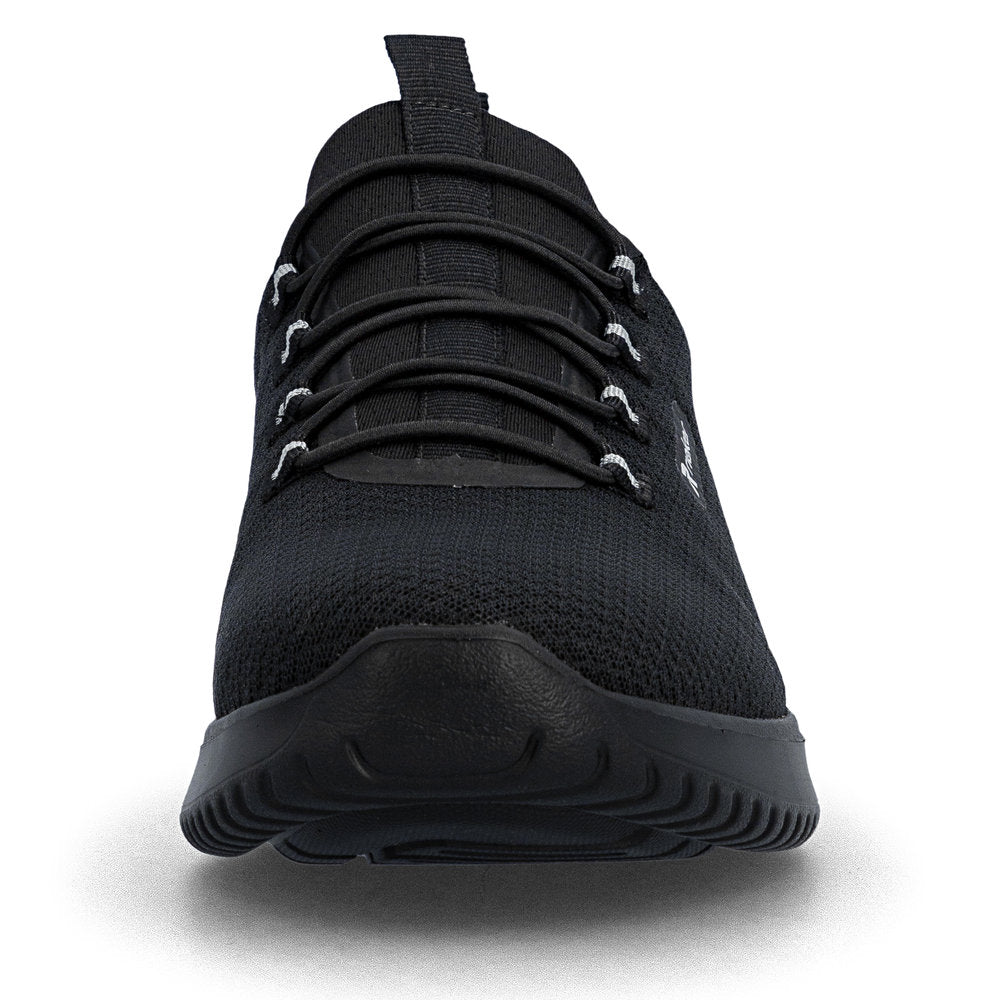 Rieker B9655-00 Sort – Komfortabel herresneaker til hverdagsbrug